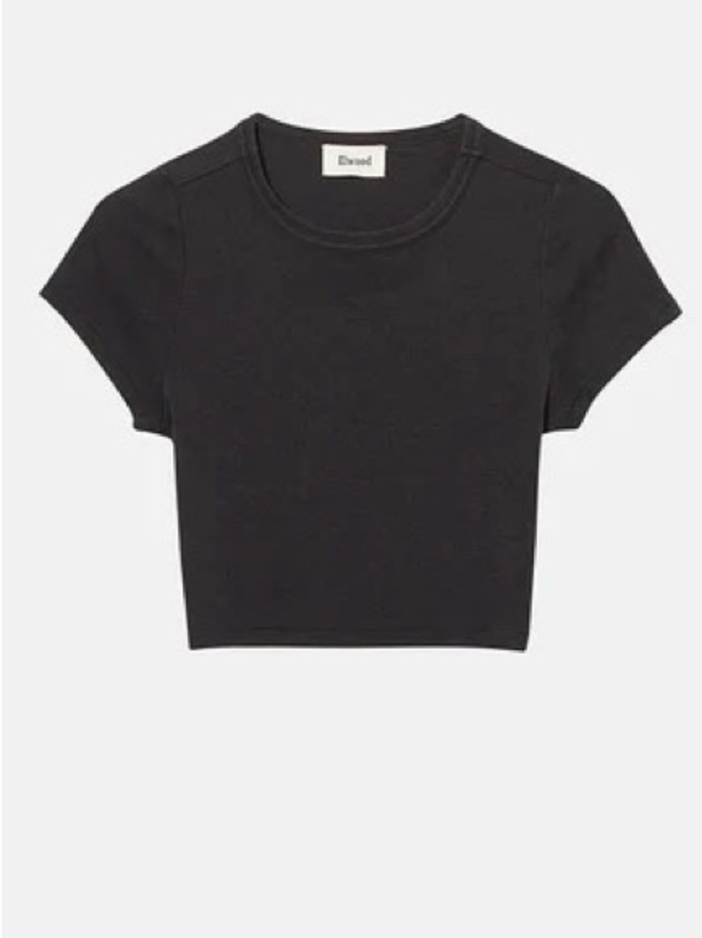 Elwood Baby Tee Core Charcoal/Vintage Black M